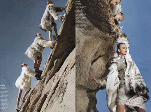 Vogue October 2008 Ends With a Cliffhanger Vogue October 2008 Ends With a Cliffhanger
