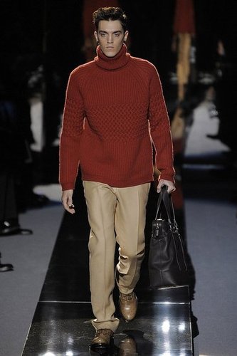 Milan: Versace Men's Fall 2009 Milan: Versace Men's Fall 2009