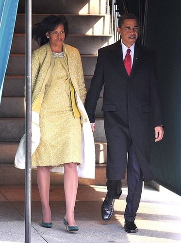 Michelle Obama In Isabel Toledo 