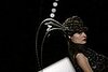 Carolina Herrera Autumn Winter 2008 Collection with feathers