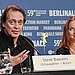 <i>Rage</i> press conference at Berlin Film Festival with co-star Steve Buscemi. 
