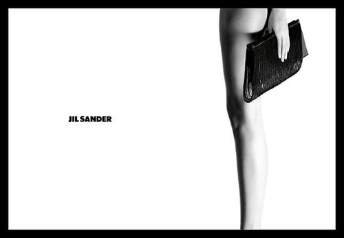 Natasha Poly for Jil Sander Spring 2009: High Contrast