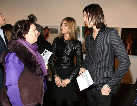 Suzy Menkes, Carine Roitfeld, Vladimir Restoin-Roitfeld Suzy Menkes, Carine Roitfeld, Vladimir Restoin-Roitfeld