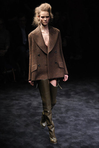 Miuccia Prada Brings Out the Fight for Fall 2009 Miuccia Prada Brings Out the Fight for Fall 2009