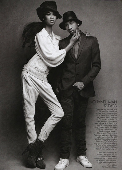 Chanel Iman and Tyga Chanel Iman and Tyga