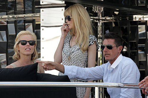 May 22: Eva Herzigova and Claudia Schiffer and Stefano Gabbana on his yacht, Regina D'Italia
May 22: Eva Herzigova and Claudia Schiffer and Stefano Gabbana on his yacht, Regina D'Italia