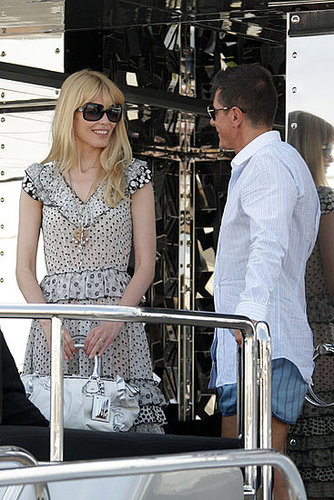 May 22: Claudia Schiffer and Stefano Gabbana on his yacht, Regina D'Italia
May 22: Claudia Schiffer and Stefano Gabbana on his yacht, Regina D'Italia