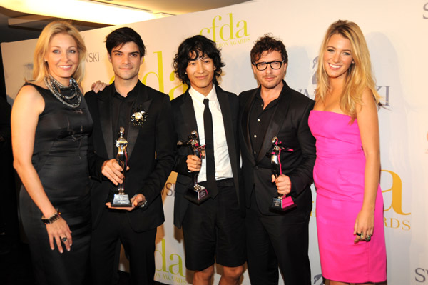 Nadja Swarovski, Justin Giunta, Alexander Wang, Tim Hamilton, Blake Lively Nadja Swarovski, Justin Giunta, Alexander Wang, Tim Hamilton, Blake Lively