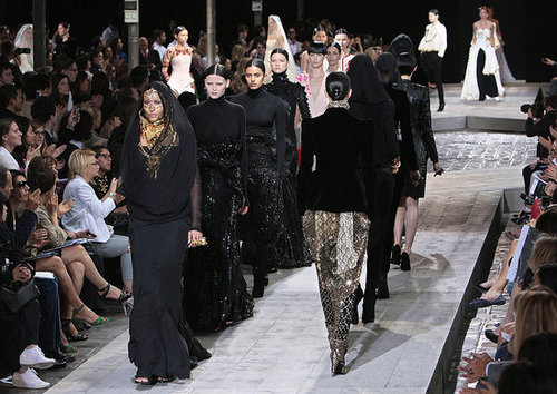 Riccardo Tisci Takes Givenchy Fall 2009 Couture to the Middle East