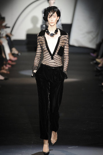 Giorgio Armani Brings Out Shine, Star Power for Fall 2009 Couture Giorgio Armani Brings Out Shine, Star Power for Fall 2009 Couture