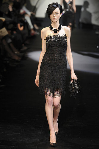 Giorgio Armani Brings Out Shine, Star Power for Fall 2009 Couture Giorgio Armani Brings Out Shine, Star Power for Fall 2009 Couture