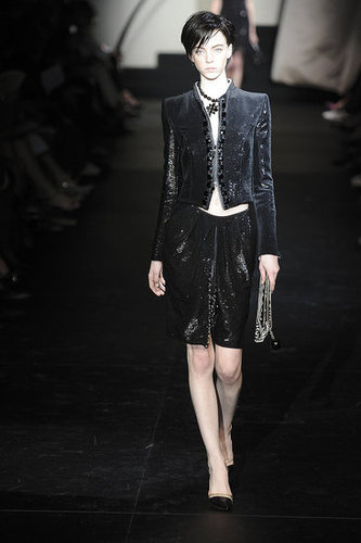 Giorgio Armani Brings Out Shine, Star Power for Fall 2009 Couture Giorgio Armani Brings Out Shine, Star Power for Fall 2009 Couture