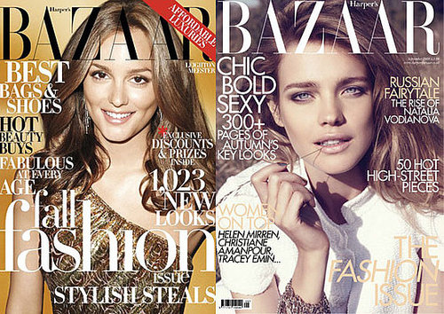 September Issues: UK Fashion Mags Stick to Models (Save Elle), While US Mags Go with Actresses
