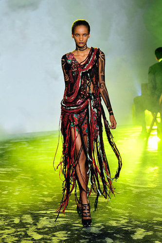 Rodarte, Inspired by Death Valley and Vultures, Go Goth Tribal Warrior for Spring 2010 Rodarte, Inspired by Death Valley and Vultures, Go Goth Tribal Warrior for Spring 2010