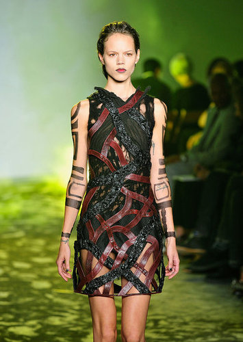 Rodarte, Inspired by Death Valley and Vultures, Go Goth Tribal Warrior for Spring 2010 Rodarte, Inspired by Death Valley and Vultures, Go Goth Tribal Warrior for Spring 2010