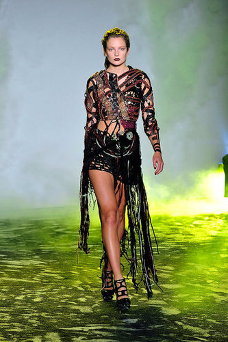 Rodarte, Inspired by Death Valley and Vultures, Go Goth Tribal Warrior for Spring 2010 Rodarte, Inspired by Death Valley and Vultures, Go Goth Tribal Warrior for Spring 2010