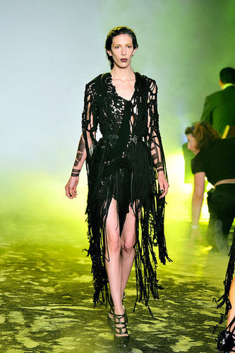 Rodarte, Inspired by Death Valley and Vultures, Go Goth Tribal Warrior for Spring 2010 Rodarte, Inspired by Death Valley and Vultures, Go Goth Tribal Warrior for Spring 2010