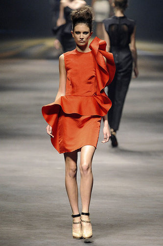 Alber Elbaz Serves Up Cocktails and Cocktail Dresses for Spring 2010 Alber Elbaz Serves Up Cocktails and Cocktail Dresses for Spring 2010