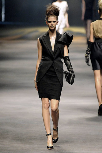 Alber Elbaz Serves Up Cocktails and Cocktail Dresses for Spring 2010 Alber Elbaz Serves Up Cocktails and Cocktail Dresses for Spring 2010