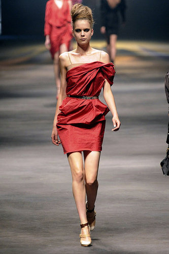 Alber Elbaz Serves Up Cocktails and Cocktail Dresses for Spring 2010 Alber Elbaz Serves Up Cocktails and Cocktail Dresses for Spring 2010