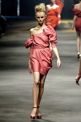 Alber Elbaz Serves Up Cocktails and Cocktail Dresses for Spring 2010 Alber Elbaz Serves Up Cocktails and Cocktail Dresses for Spring 2010