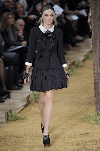 Chanel Goes Farm Girl, Takes a Roll in Hay for Spring 2010 Chanel Goes Farm Girl, Takes a Roll in Hay for Spring 2010