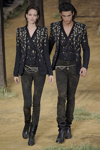 Chanel Goes Farm Girl, Takes a Roll in Hay for Spring 2010 Chanel Goes Farm Girl, Takes a Roll in Hay for Spring 2010