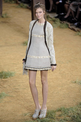 Chanel Goes Farm Girl, Takes a Roll in Hay for Spring 2010 Chanel Goes Farm Girl, Takes a Roll in Hay for Spring 2010