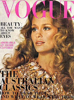 Lauren Hutton, Vogue Australia, April 1969
Lauren Hutton, Vogue Australia, April 1969