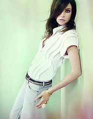 Julia Restoin Rotfield In Spring 2009 Mango Campaign