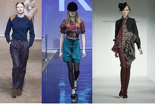 Fall 2009 Stockholm Trend Report: Plaid Happy