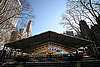 Bryant Park Prepares For Fashion Week 