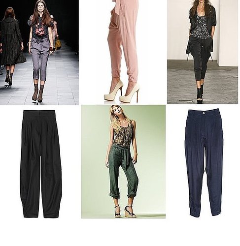 Spring 2009 Trend Report: Tapered Silk Trousers