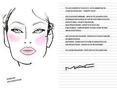 M.A.C. Makeup Looks From The Fall 2009 Shows: Part Two 