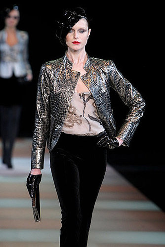 Milan Fashion Week: Giorgio Armani Fall 2009 Milan Fashion Week: Giorgio Armani Fall 2009