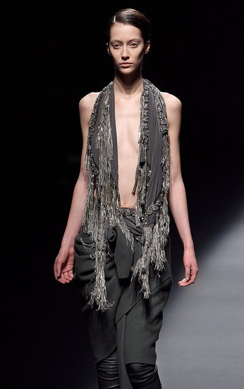 Paris Fashion Week: Haider Ackermann Fall 2009 Paris Fashion Week: Haider Ackermann Fall 2009