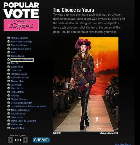 CFDA Announces New Popular Vote Award 