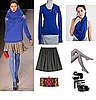 A Look We Love: Cobalt and Gray 