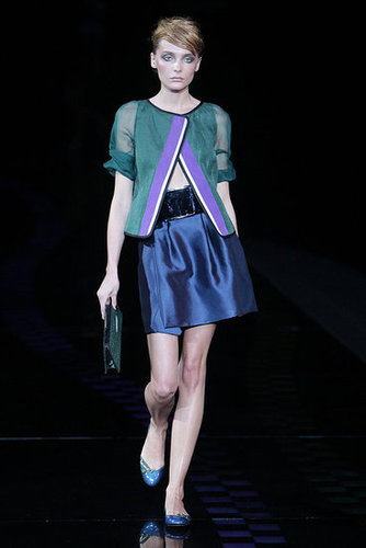 Milan Fashion Week: Giorgio Armani Spring 2010 Milan Fashion Week: Giorgio Armani Spring 2010