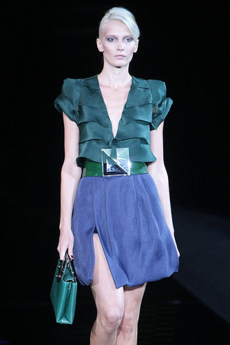 Milan Fashion Week: Giorgio Armani Spring 2010 Milan Fashion Week: Giorgio Armani Spring 2010