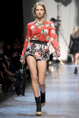 Milan Fashion Week: Dolce & Gabbana Spring 2010 Milan Fashion Week: Dolce & Gabbana Spring 2010