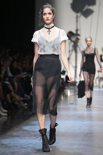 Milan Fashion Week: Dolce & Gabbana Spring 2010 Milan Fashion Week: Dolce & Gabbana Spring 2010