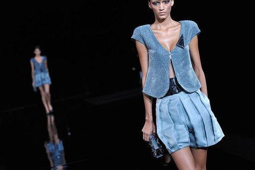 Milan Fashion Week: Giorgio Armani Spring 2010 Milan Fashion Week: Giorgio Armani Spring 2010