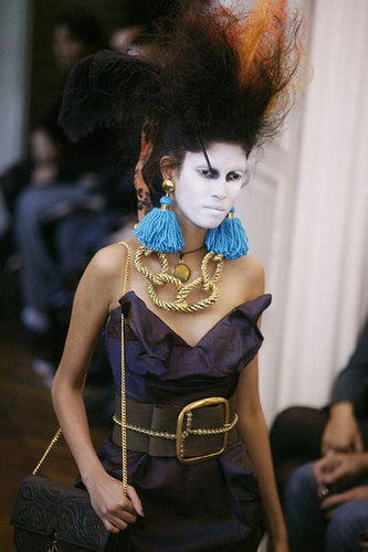 Paris Fashion Week: Vivienne Westwood Spring 2010 Paris Fashion Week: Vivienne Westwood Spring 2010