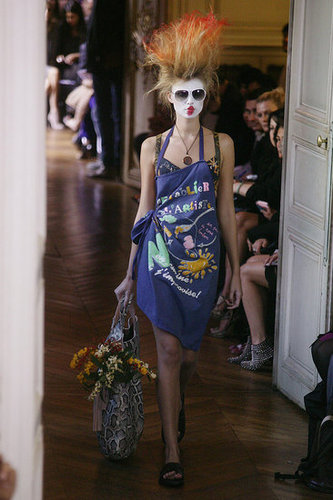 Paris Fashion Week: Vivienne Westwood Spring 2010 Paris Fashion Week: Vivienne Westwood Spring 2010