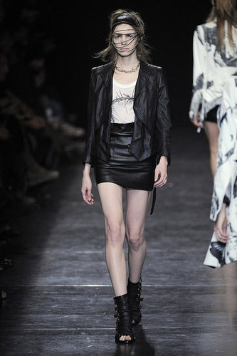 Paris Fashion Week: Ann Demeulemeester Spring 2010 Paris Fashion Week: Ann Demeulemeester Spring 2010