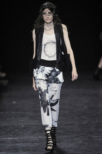 Paris Fashion Week: Ann Demeulemeester Spring 2010 Paris Fashion Week: Ann Demeulemeester Spring 2010