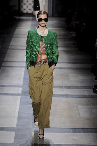 Paris Fashion Week: Dries Van Noten Spring 2010 Paris Fashion Week: Dries Van Noten Spring 2010