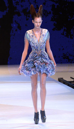 Paris Fashion Week: Alexander McQueen Spring 2010 Paris Fashion Week: Alexander McQueen Spring 2010