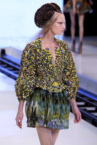 Paris Fashion Week: Alexander McQueen Spring 2010 Paris Fashion Week: Alexander McQueen Spring 2010